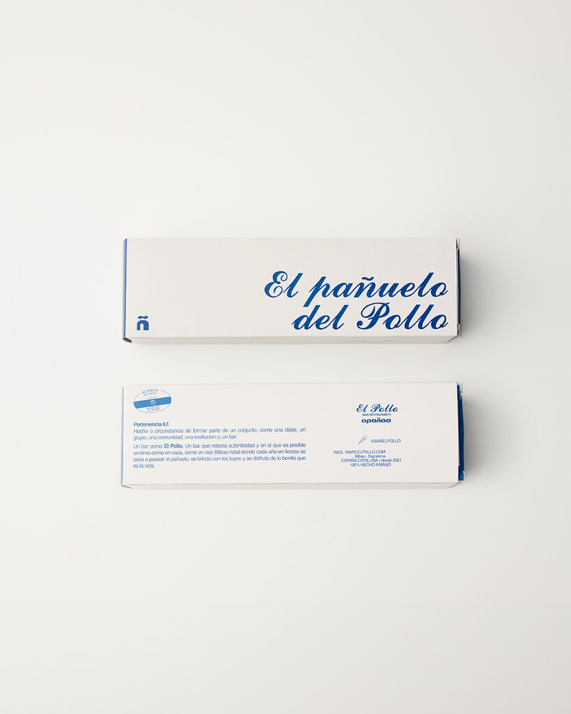 El Pollo x Apaños — aplicación gráfica 03