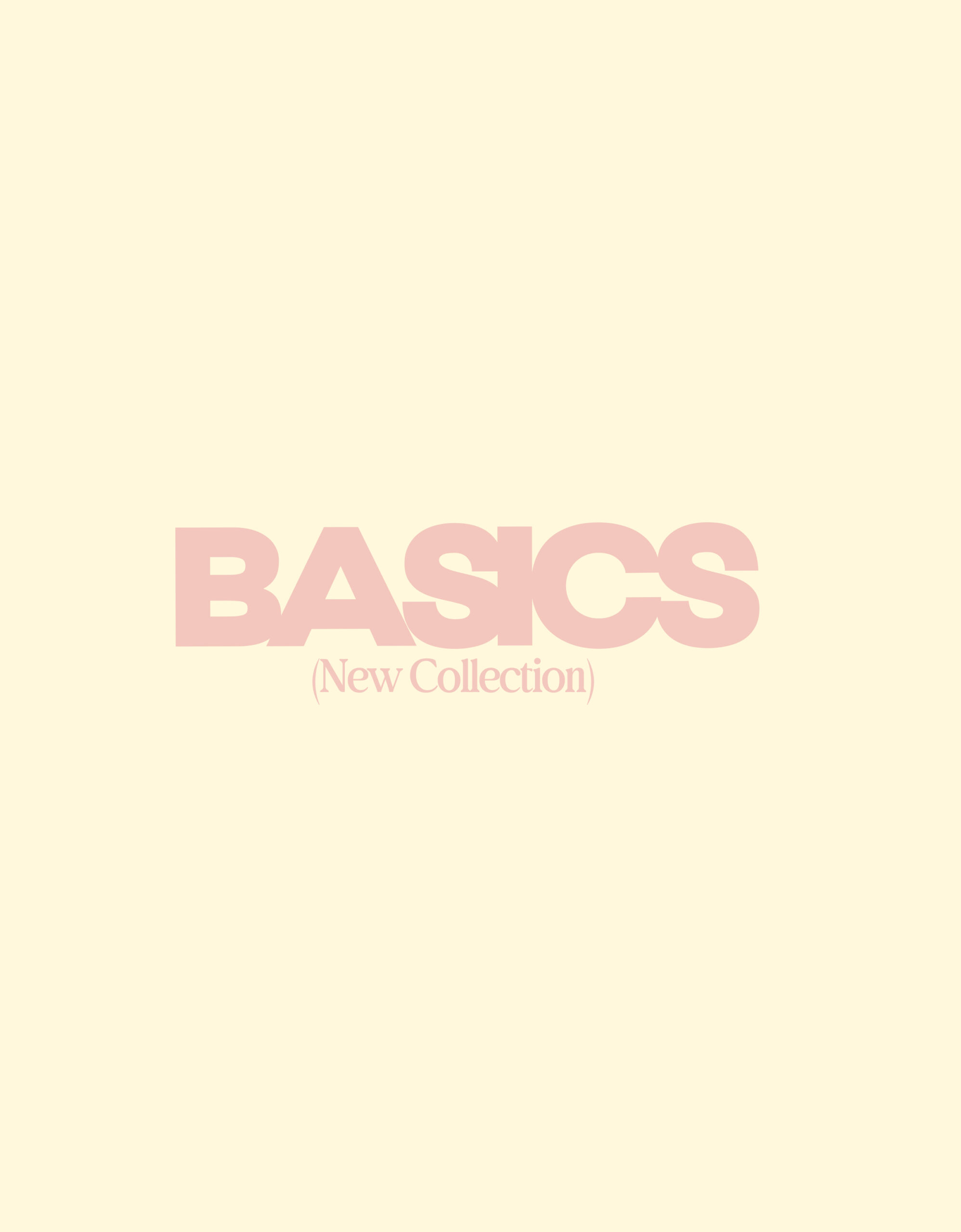 Bershka BSK Teen BASICS — estilismo de básicos