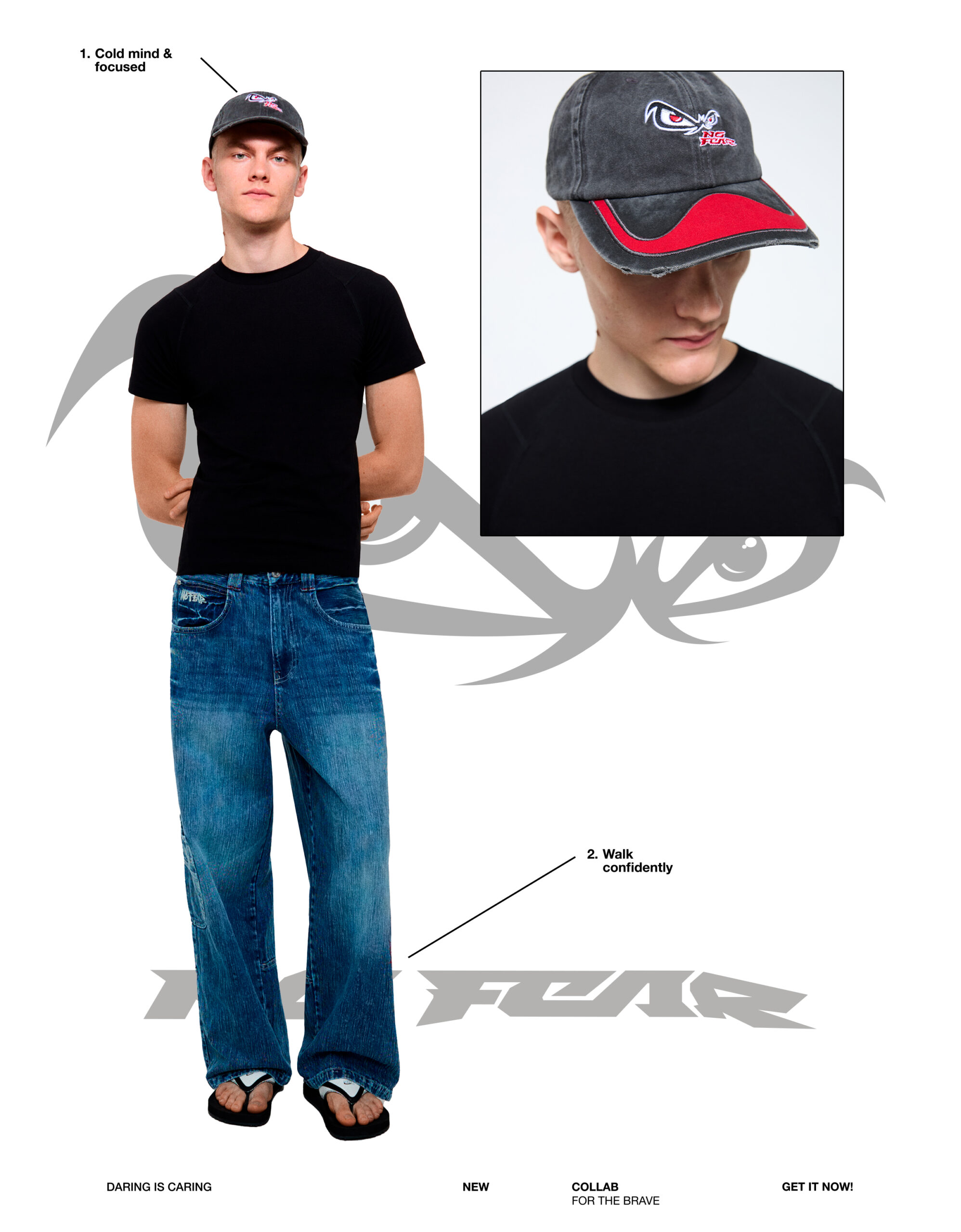 No Fear Bershka look 07