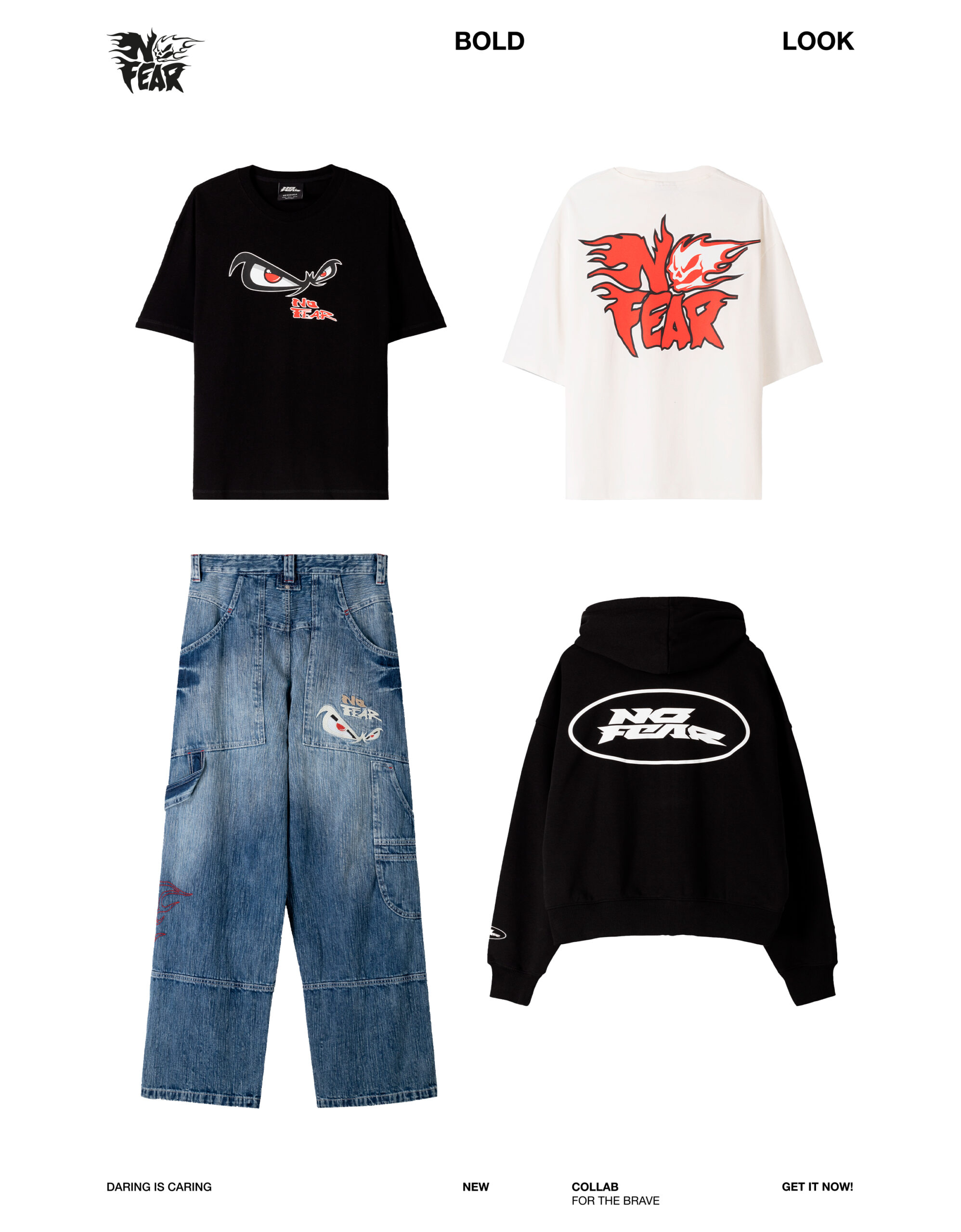 No Fear Bershka look 04