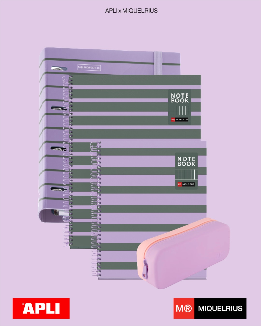 It's a Match — sistema gráfico lila Miquel Rius x APLI